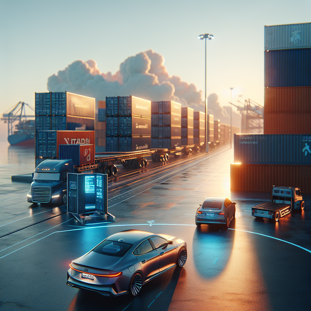 Foro de Transporte Multimodal en Gijón: Oportunidades y Retos Logísticos - Marketplace Insights - Imagen generada por IA