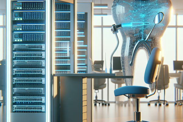 Function Compute Mejora la Eficiencia de LinkedCare en Cuidados Dentales - Marketplace Insights - Imagen generada por IA