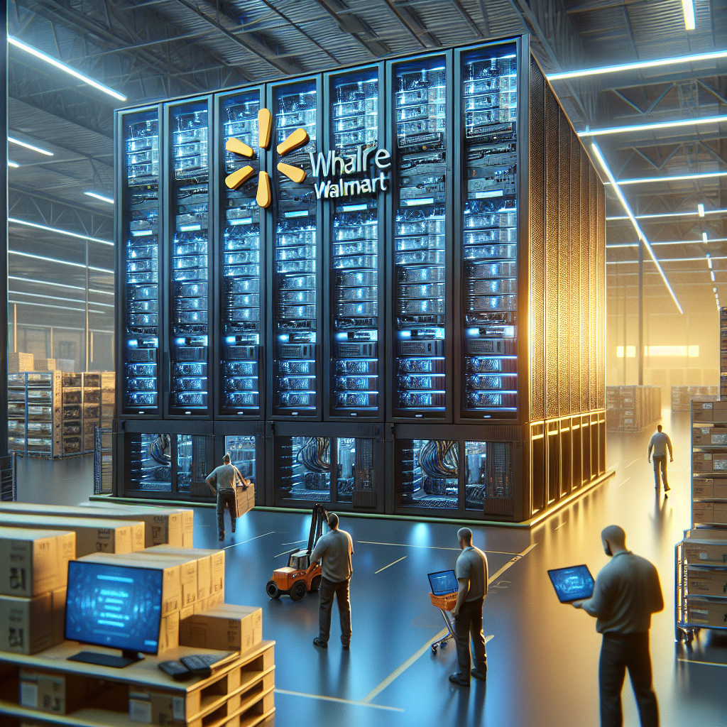 Caso de Éxito: HydroTech y Trellis Logran Crecimiento Exitoso en Walmart - Marketplace Insights - Imagen generada por IA