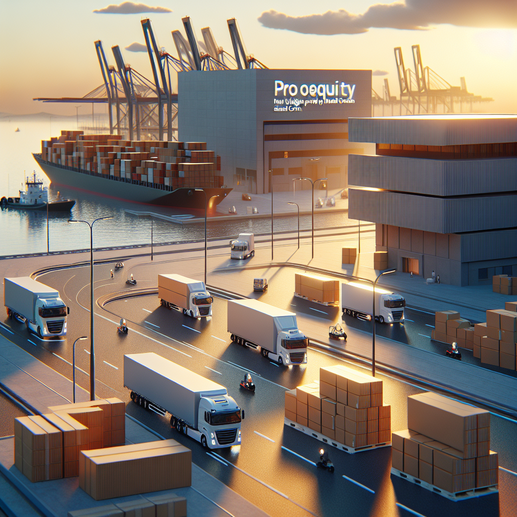 Nuevo Proyecto Logístico de Proequity en la Segunda Corona de Madrid - Marketplace Insights - Imagen generada por IA