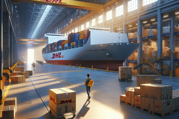 Nuevas Opciones de Entrega DHL en Allegro para Chequia - Marketplace Insights - Imagen generada por IA