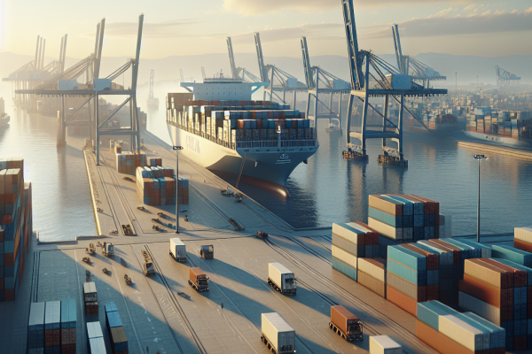 El Puerto de Santander Cierra 2025 con un Balance Positivo de Carga General - Marketplace Insights - Imagen generada por IA