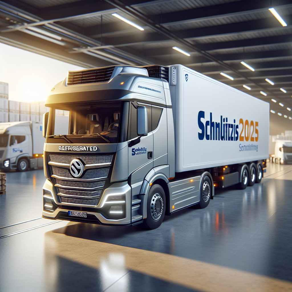Schmitz Cargobull Presenta Innovaciones en Transporte Refrigerado en Solutrans - Marketplace Insights - Imagen generada por IA