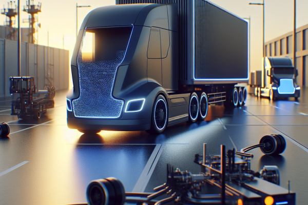 Sesé, Iveco y Gobierno de Aragón Impulsan Proyecto de Camiones Autónomos - Marketplace Insights - Imagen generada por IA