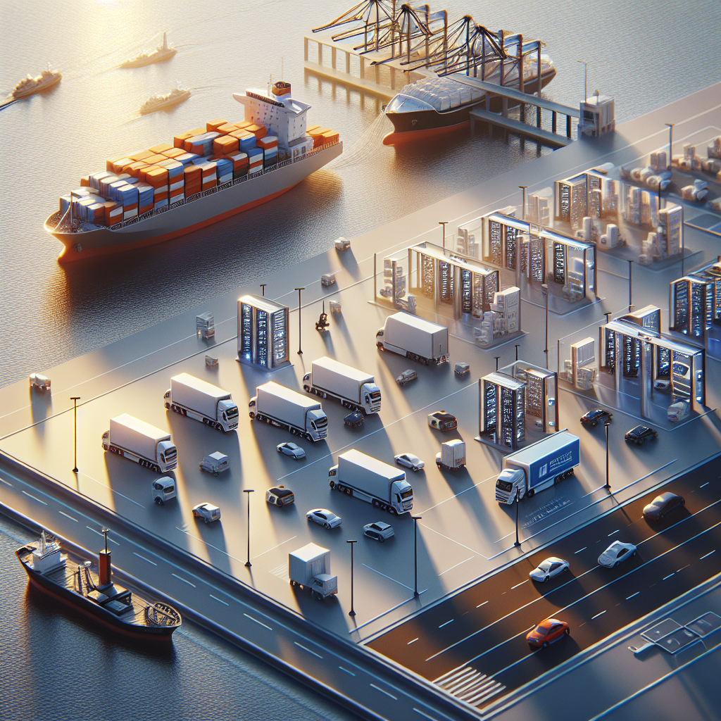 TEMU Despliega Modelo Y2 de Logística Híbrida en Europa para Vendedores - Marketplace Insights - Imagen generada por IA