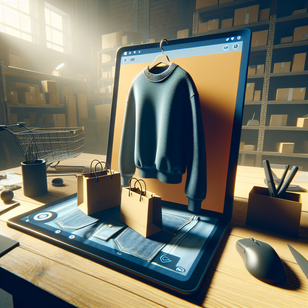 Prueba Virtual de Ropa en el Reino Unido e India Esta Temporada Festiva - Marketplace Insights - Imagen generada por IA