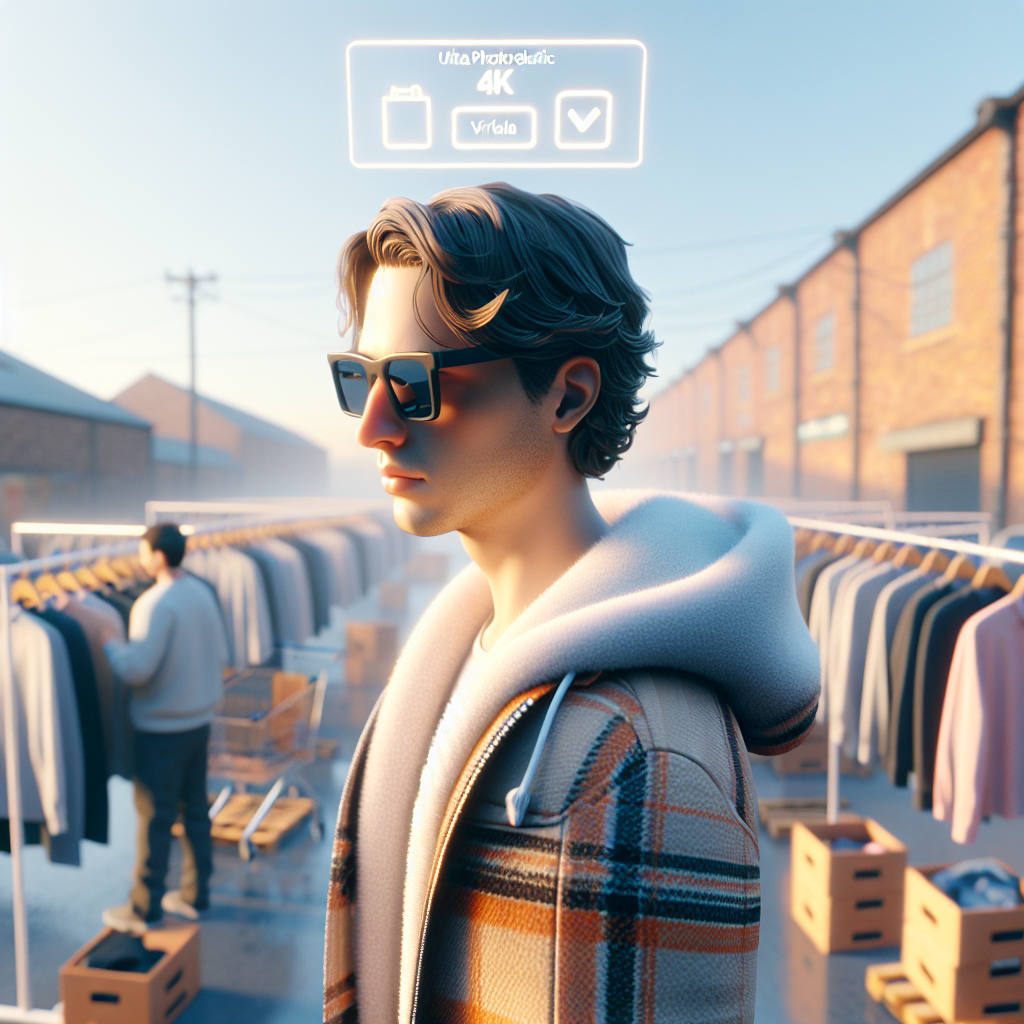 Prueba de Ropa Virtual en el Reino Unido e India Esta Temporada Festiva - Marketplace Insights - Imagen generada por IA