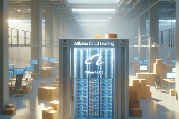 Alibaba Cloud, Líder en el Informe Omdia de MaaS 2025 - Marketplace Insights - Imagen generada por IA