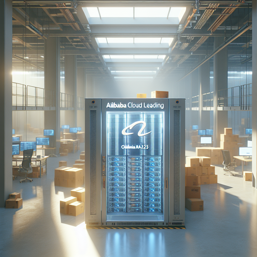 Alibaba Cloud, Líder en el Informe Omdia de MaaS 2025 - Marketplace Insights - Imagen generada por IA