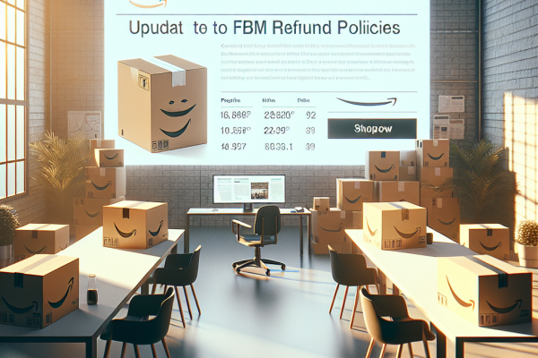 Actualización de las Normas de Reembolso FBM en Amazon a Partir del 26 de Enero - Marketplace Insights - Imagen generada por IA