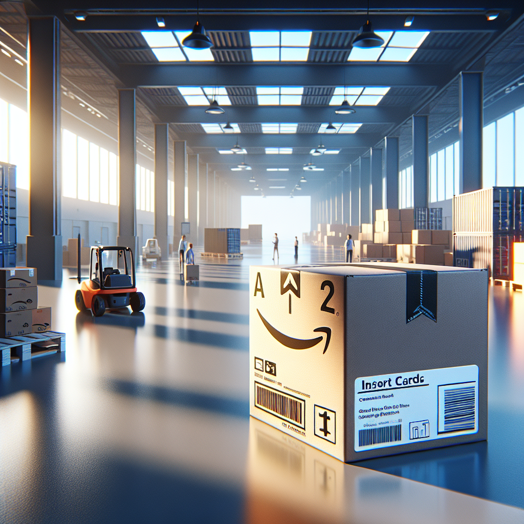 Cómo Usar Tarjetas Insert en Amazon Sin Ser Sancionado - Marketplace Insights - Imagen generada por IA