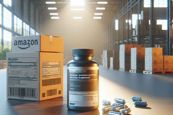 Amazon Implementa Nuevas Normas para Suplementos Dietéticos - Marketplace Insights - Imagen generada por IA