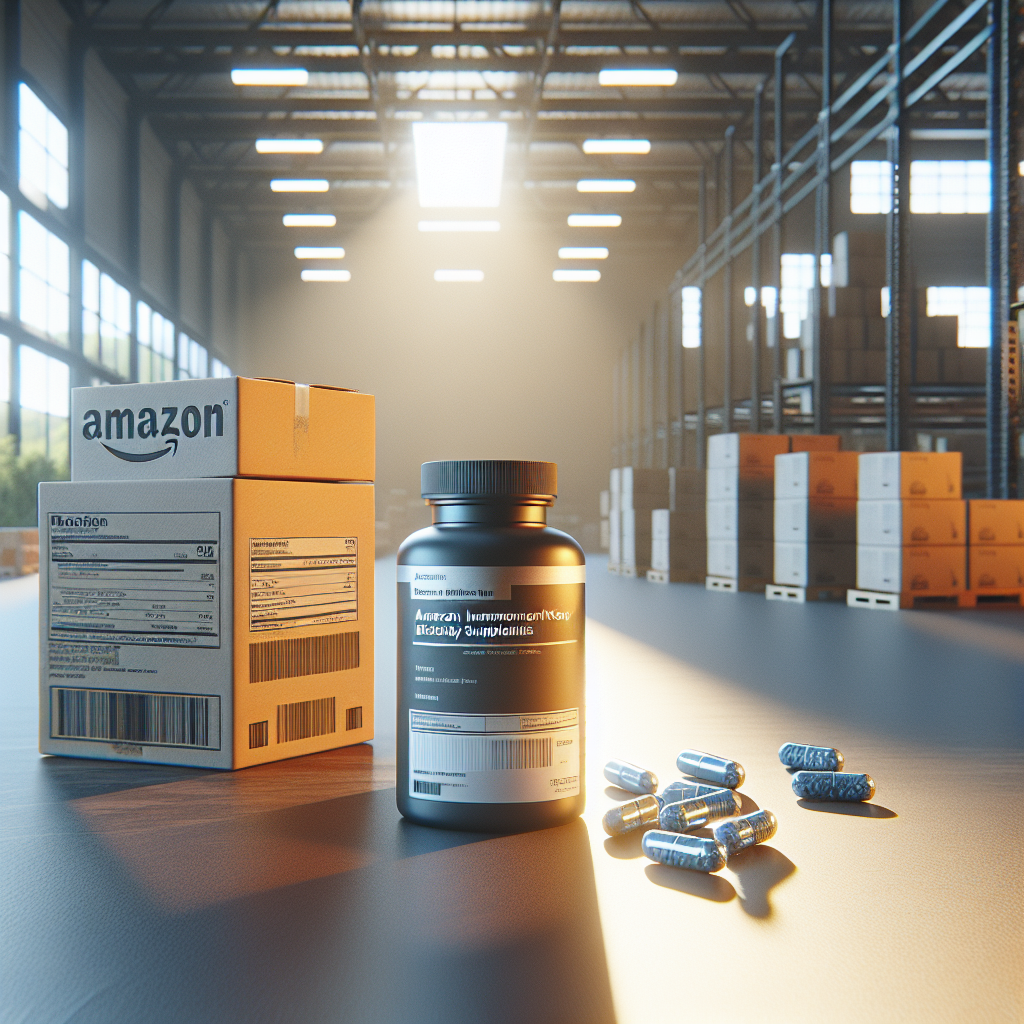 Amazon Implementa Nuevas Normas para Suplementos Dietéticos - Marketplace Insights - Imagen generada por IA