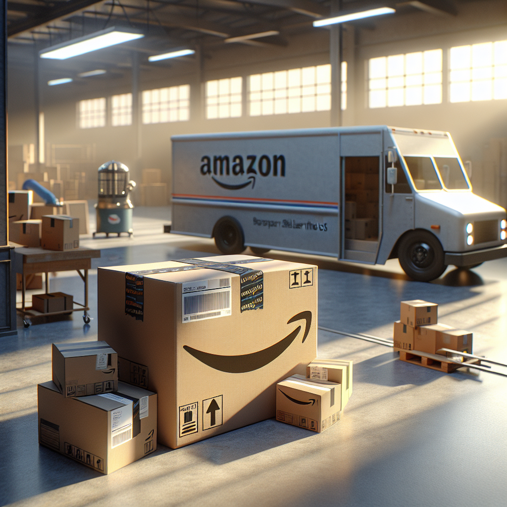 Amazon Implementa Etiquetas de Devolución Prepagadas para Vendedores en EE.UU. - Marketplace Insights - Imagen generada por IA