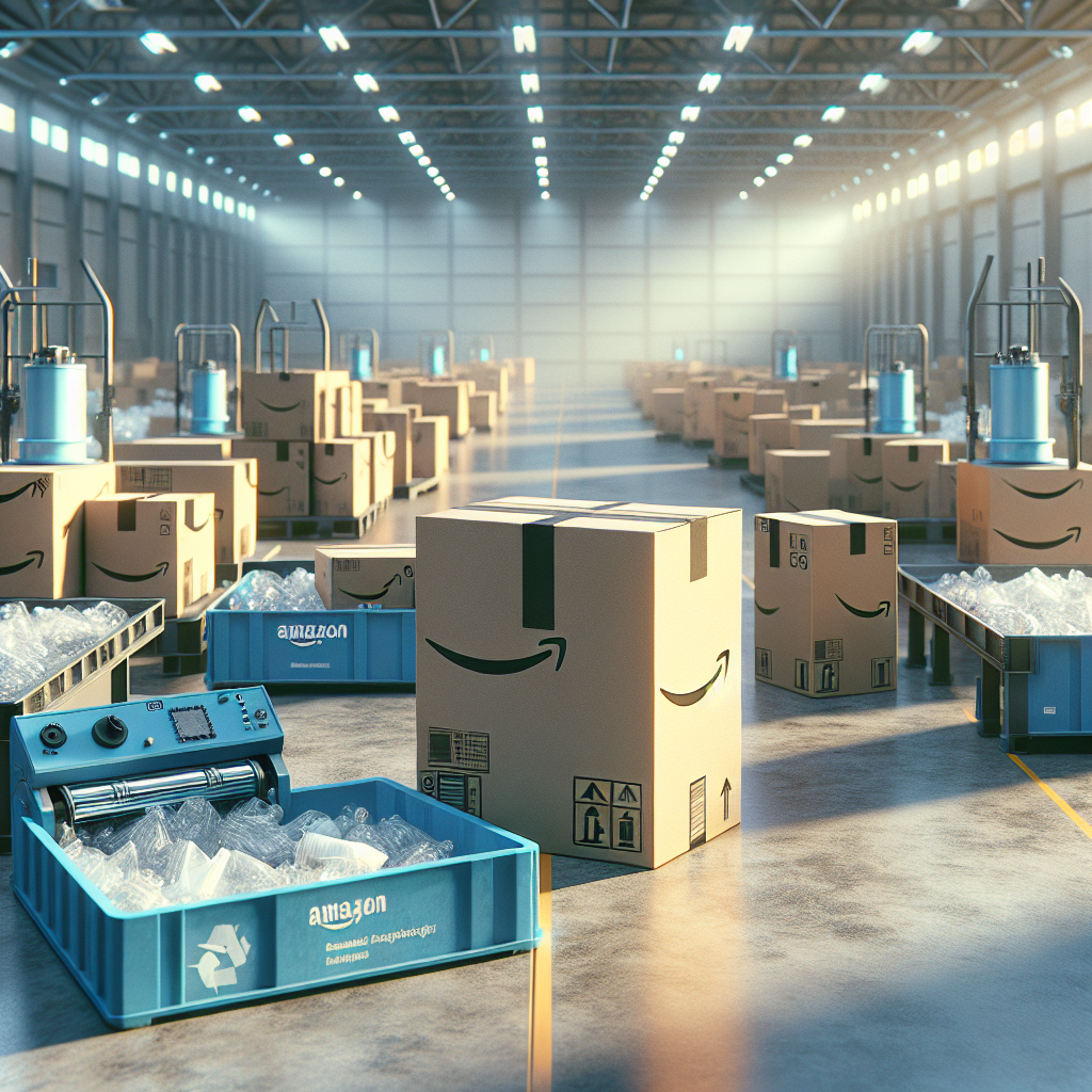 Cómo Amazon Reduce el Embalaje y Facilita Su Reciclaje - Marketplace Insights - Imagen generada por IA