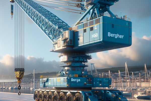 Bergé Recibe Nueva Grúa Liebherr en Santander para Mejorar Operativa - Marketplace Insights - Imagen generada por IA