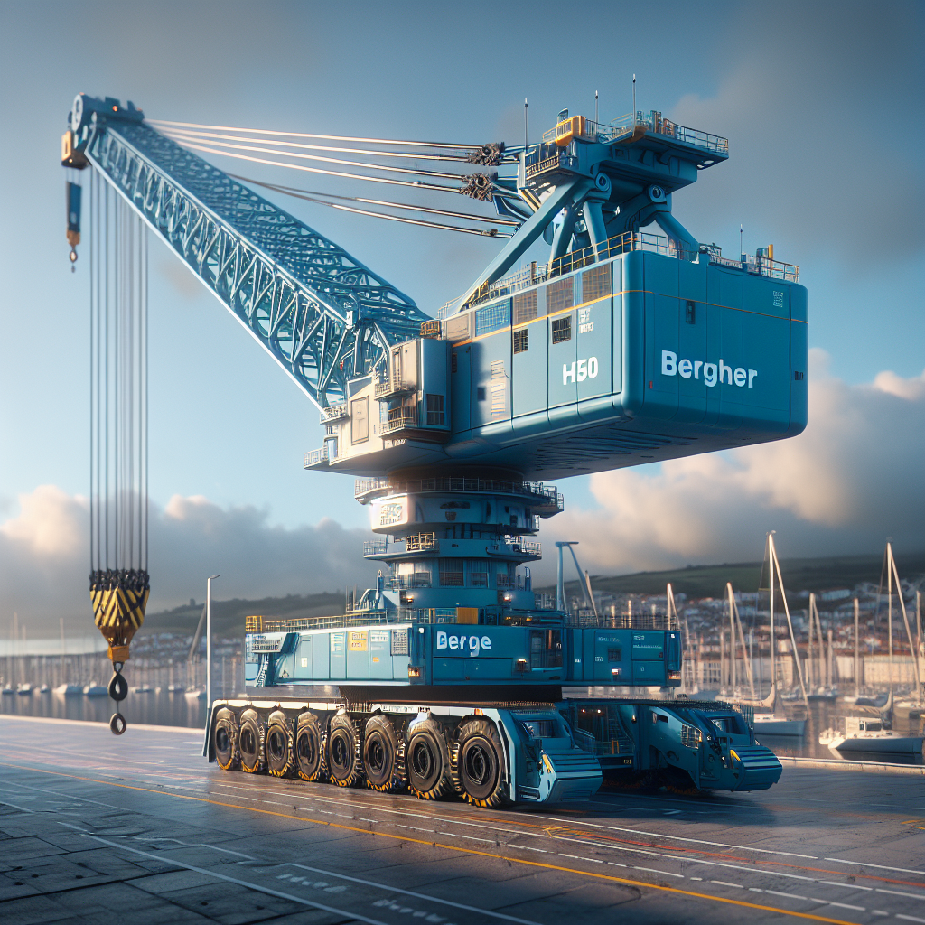 Bergé Recibe Nueva Grúa Liebherr en Santander para Mejorar Operativa - Marketplace Insights - Imagen generada por IA
