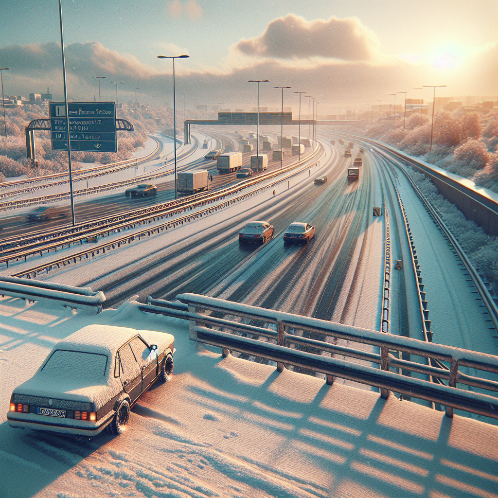 Borrasca Francis: Complicaciones en Carreteras por Nevadas en España - Marketplace Insights - Imagen generada por IA