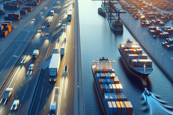 Cainiao Lanza Ruta Logística Directa Entre EE. UU. y México - Marketplace Insights - Imagen generada por IA