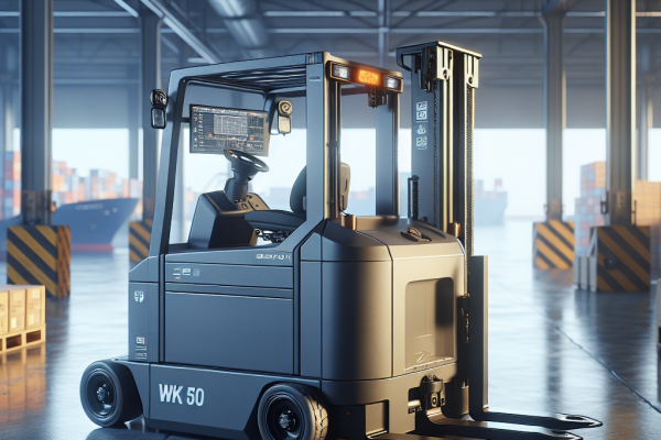 Crown Lanza Transpaleta Eléctrica Compacta de la Serie WJ 50 - Marketplace Insights - Imagen generada por IA