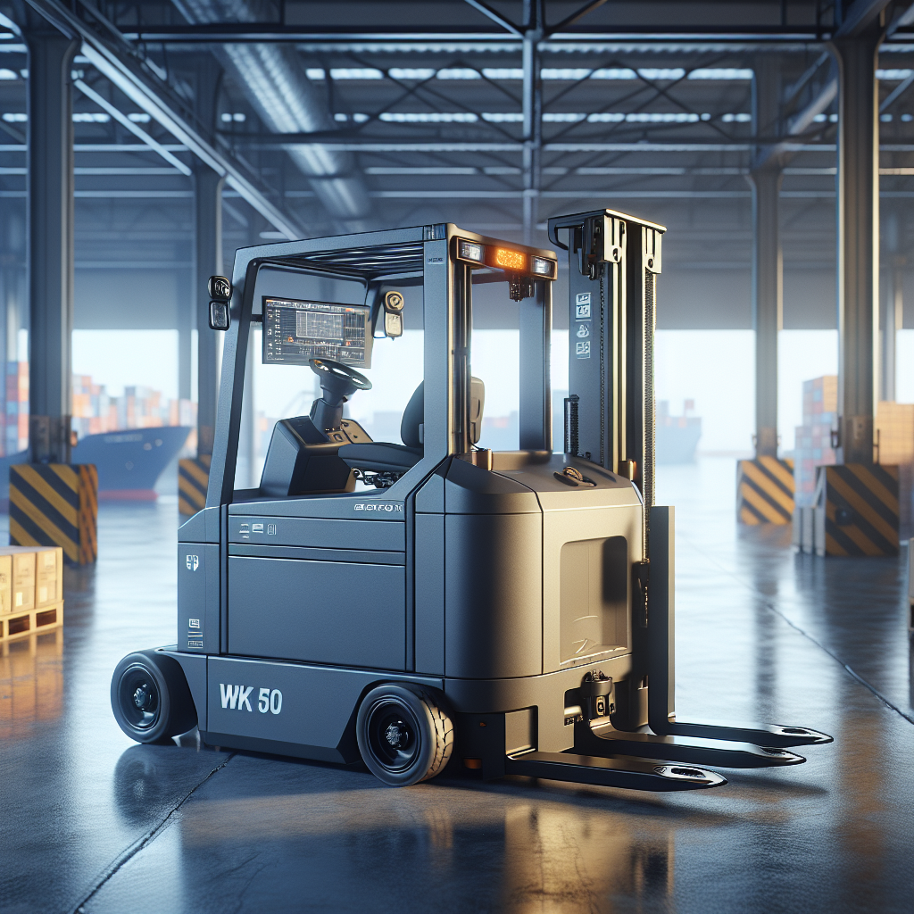 Crown Lanza Transpaleta Eléctrica Compacta de la Serie WJ 50 - Marketplace Insights - Imagen generada por IA