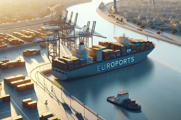 Euroports Refuerza el Puerto de Sevilla con Estibadora Sevillana - Marketplace Insights - Imagen generada por IA