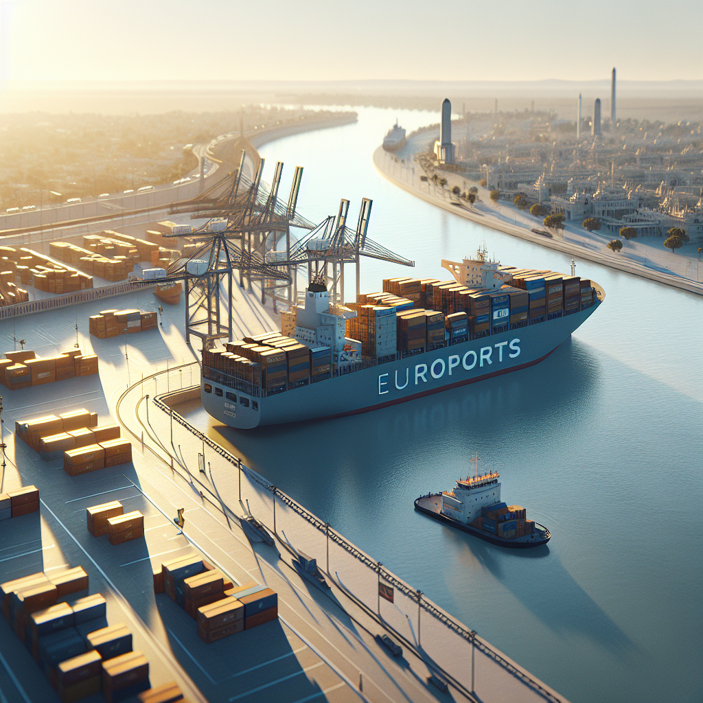 Euroports Refuerza el Puerto de Sevilla con Estibadora Sevillana - Marketplace Insights - Imagen generada por IA