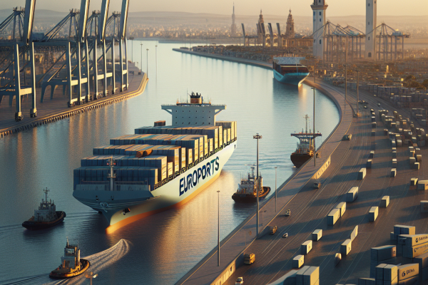 Euroports Refuerza Su Operativa En El Puerto De Sevilla Con Estibadora Sevillana - Marketplace Insights - Imagen generada por IA