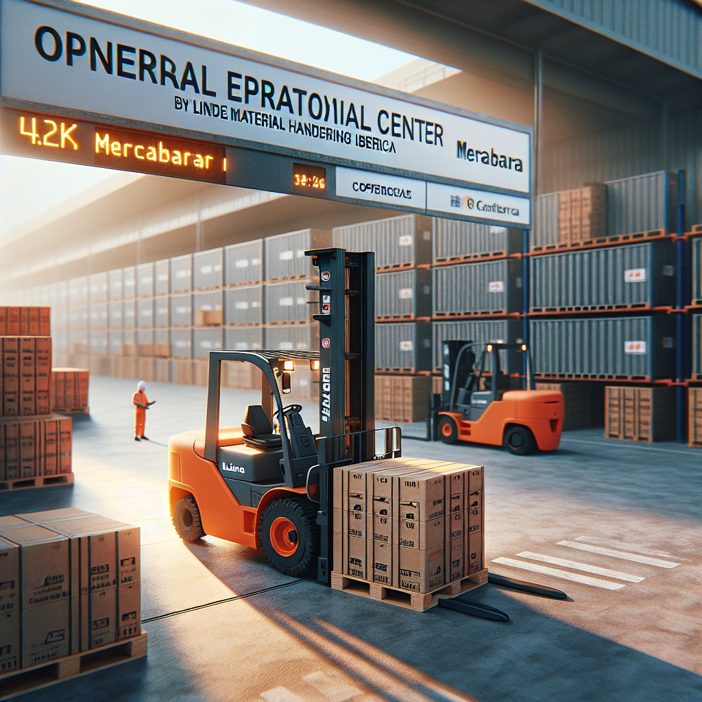 Linde Material Handling Ibérica Abre Centro Operativo en Mercabarna - Marketplace Insights - Imagen generada por IA