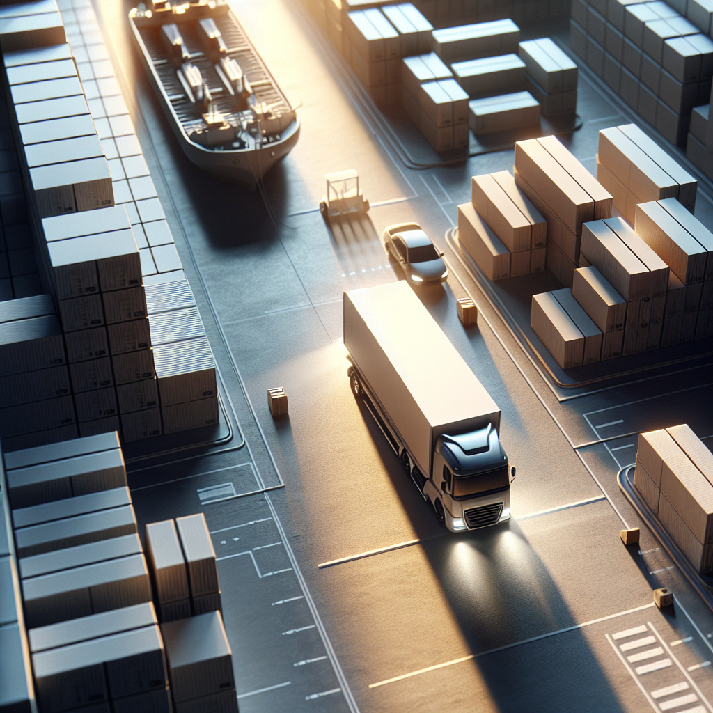 LPR, La Trazabilidad Como Motor de Sostenibilidad en Logística - Marketplace Insights - Imagen generada por IA