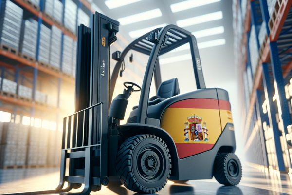 El Mercado Español de Carretillas Acelera Su Transformación en 2024 - Marketplace Insights - Imagen generada por IA