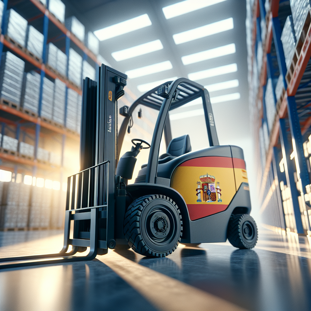 El Mercado Español de Carretillas Acelera Su Transformación en 2024 - Marketplace Insights - Imagen generada por IA