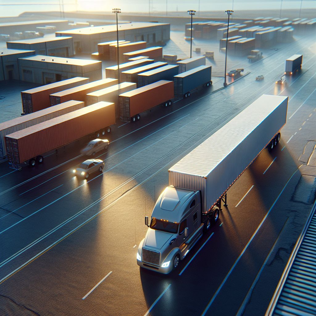 El Mercado de Semirremolques Crece un 16,7% y Prevén Descensos en 2026 - Marketplace Insights - Imagen generada por IA