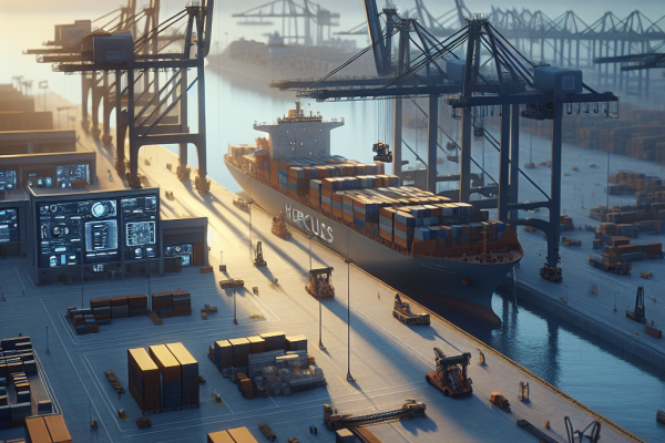 El Proyecto Hércules Optimiza Infraestructuras en el Puerto de Algeciras - Marketplace Insights - Imagen generada por IA