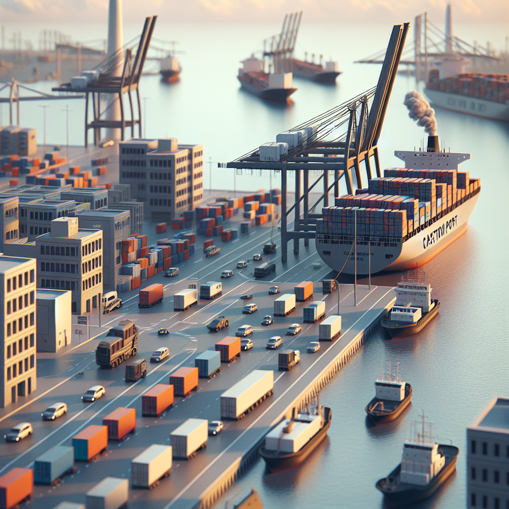 El Puerto de Castellón Inicia Proyecto Autoport para Digitalizar Contenedores - Marketplace Insights - Imagen generada por IA