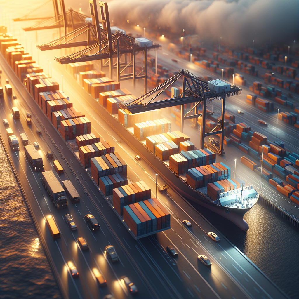 Cifras Récord en Tráfico de Mercancía General y TEUs en 2025 - Marketplace Insights - Imagen generada por IA