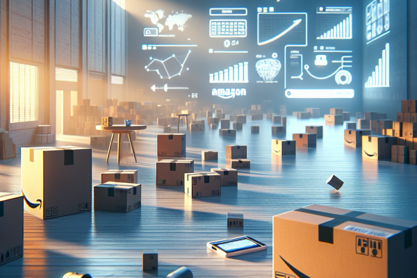 Amazon Registraciones de Vendedores Alcanzan Mínimo En Una Década - Marketplace Insights - Imagen generada por IA