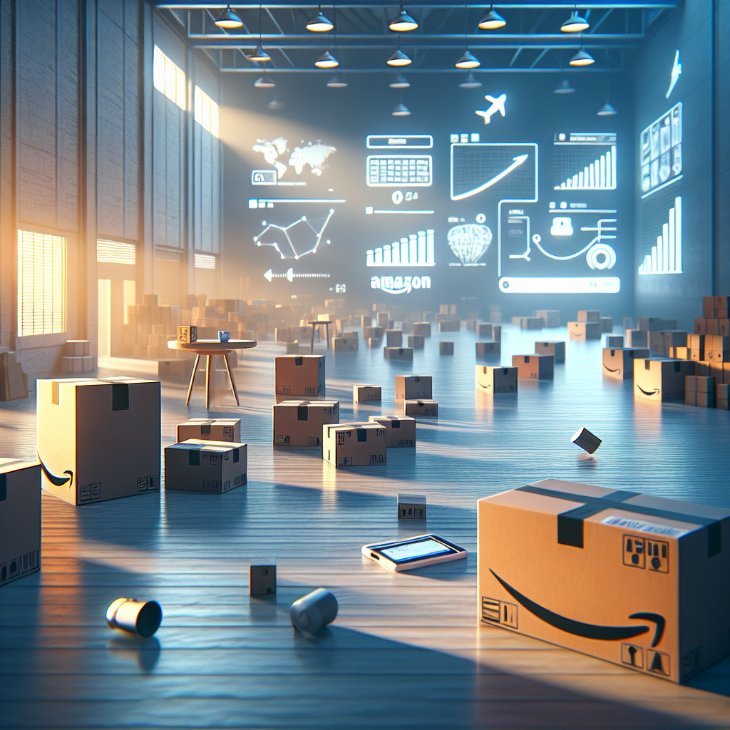 Amazon Registraciones de Vendedores Alcanzan Mínimo En Una Década - Marketplace Insights - Imagen generada por IA