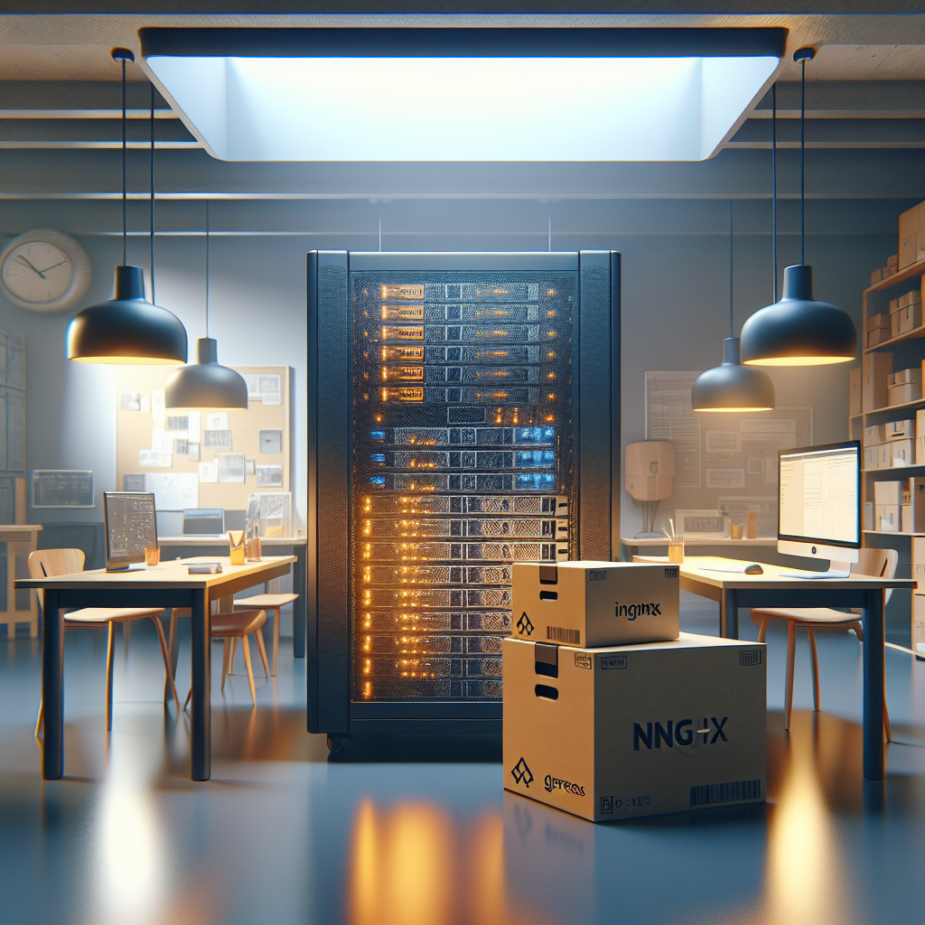 Comprendiendo Nginx Ingress y Su Importancia en Kubernetes - Marketplace Insights - Imagen generada por IA