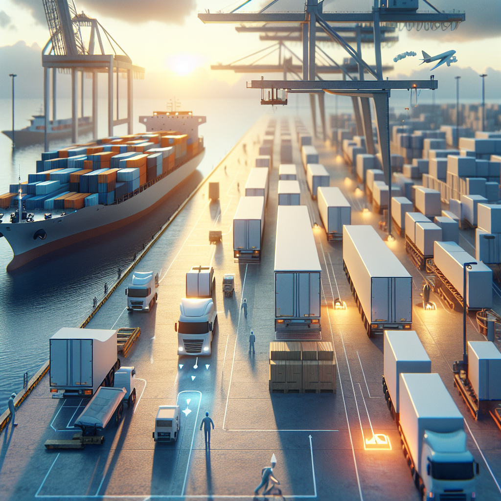 El Sector Logístico Focaliza Su Atención en Alimentación y Distribución - Marketplace Insights - Imagen generada por IA