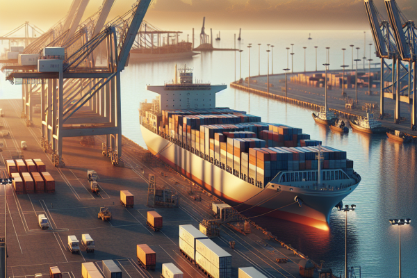 El Tráfico Portuario en la Bahía de Cádiz Creció un 16,7% en 2025 - Marketplace Insights - Imagen generada por IA