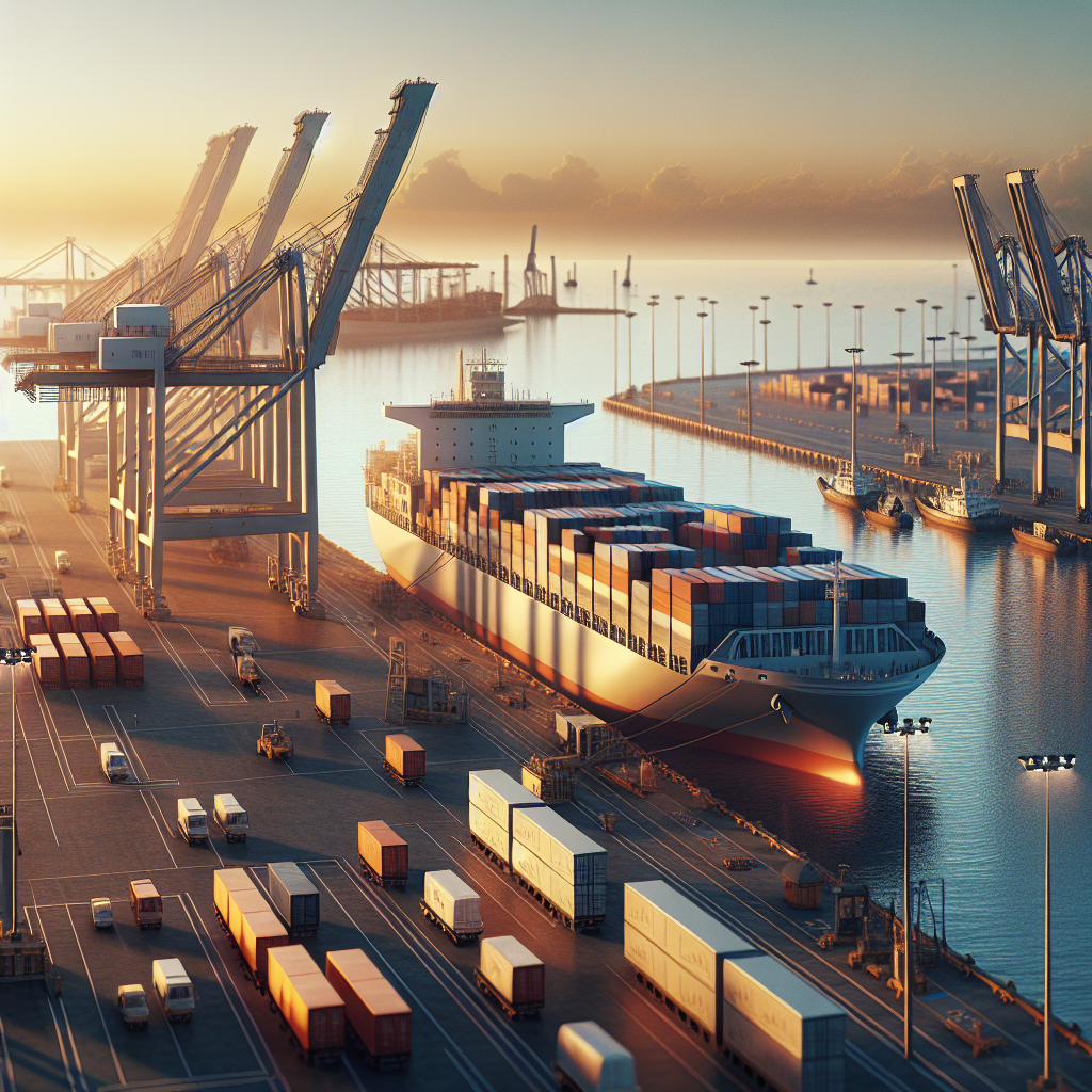 El Tráfico Portuario en la Bahía de Cádiz Creció un 16,7% en 2025 - Marketplace Insights - Imagen generada por IA