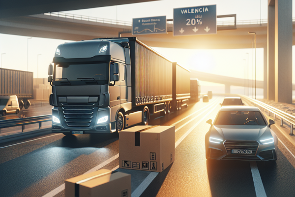 Valencia Aumenta un 21% la Contratación Logística en 2025 - Marketplace Insights - Imagen generada por IA