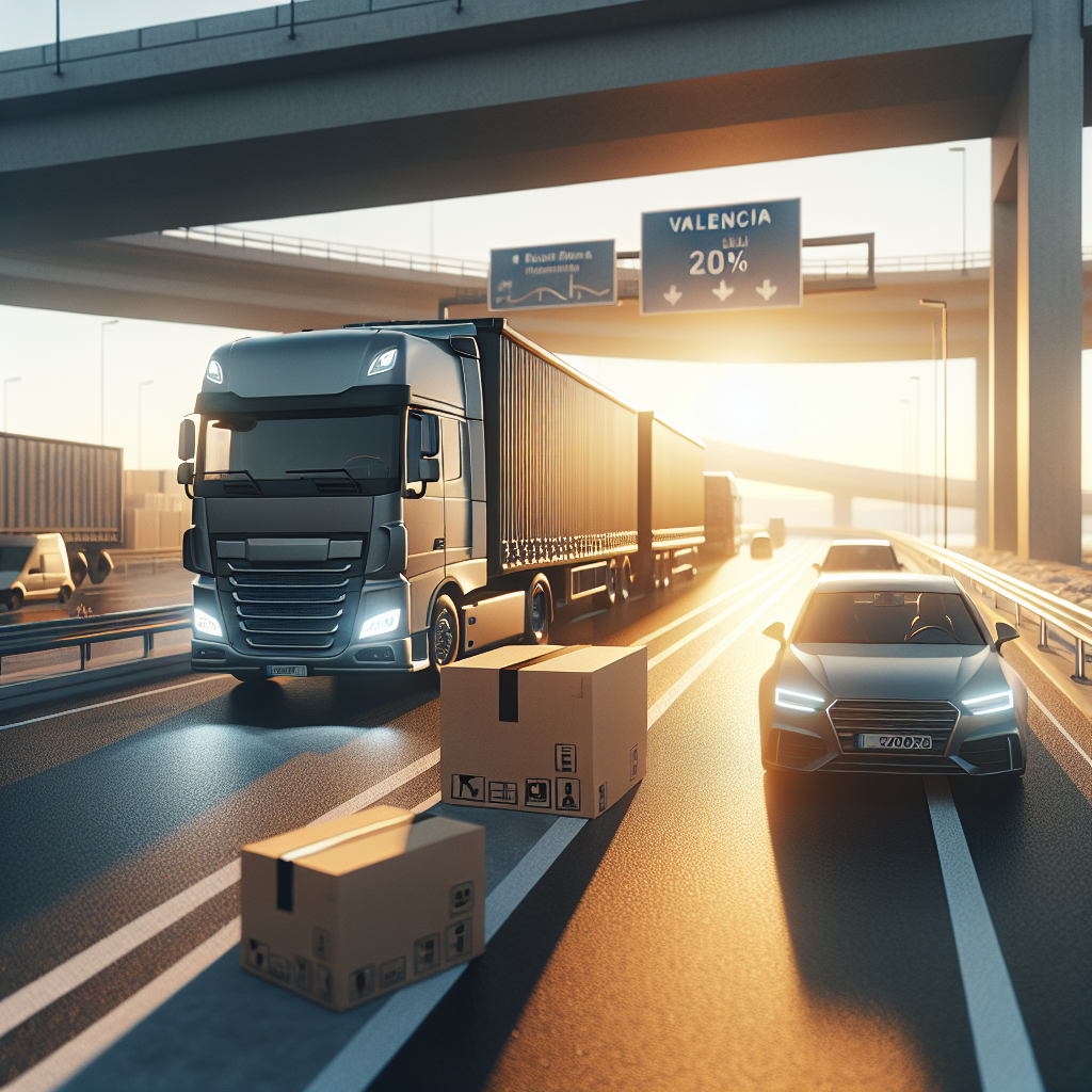 Valencia Aumenta un 21% la Contratación Logística en 2025 - Marketplace Insights - Imagen generada por IA