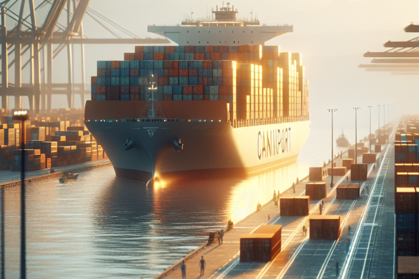 Valenciaport Aumenta el Tráfico de Contenedores en 2025 con un 3,41% - Marketplace Insights - Imagen generada por IA