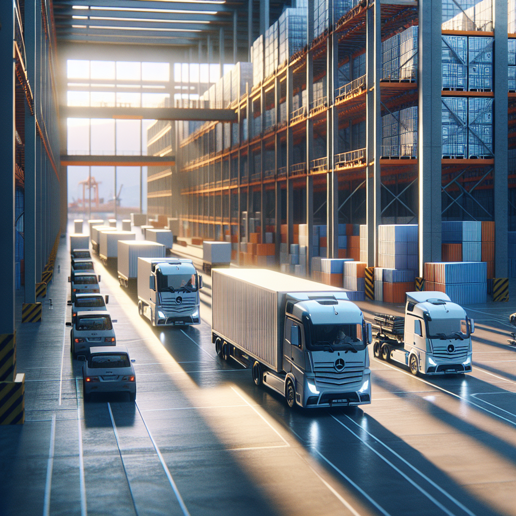 Vinted Go Amplía Su Superficie Logística en Madrid con CBRE - Marketplace Insights - Imagen generada por IA