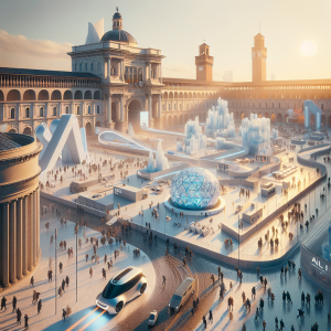 Alibaba Presenta “Wonder on Ice,” Una Experiencia AI en el Castillo Sforza de Milán - Marketplace Insights - Imagen generada por IA