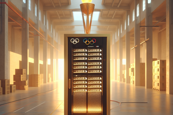 Alibaba Lanza "Wonder on Ice" en Milan para Juegos Olímpicos 2026 - Marketplace Insights - Imagen generada por IA