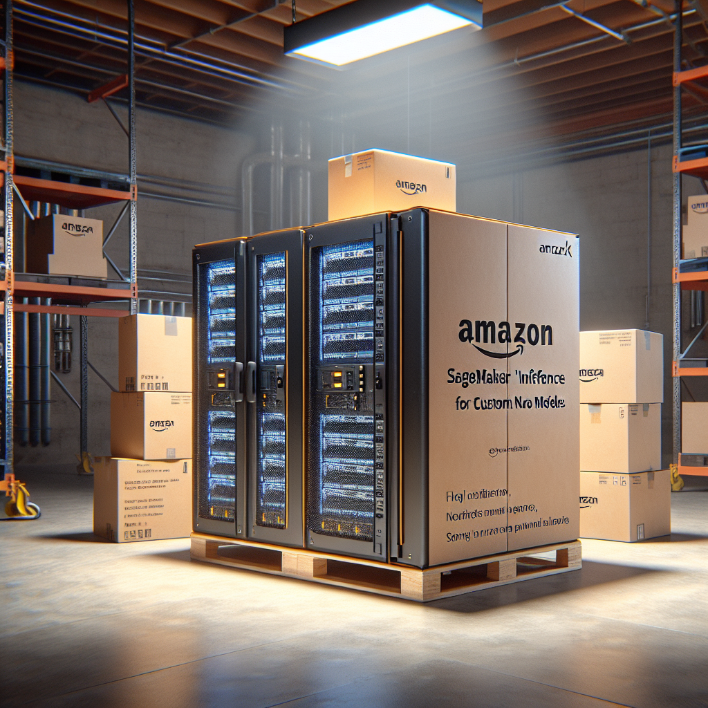 Implantación de Amazon SageMaker Inference para Modelos Personalizados Nova - Marketplace Insights - Imagen generada por IA