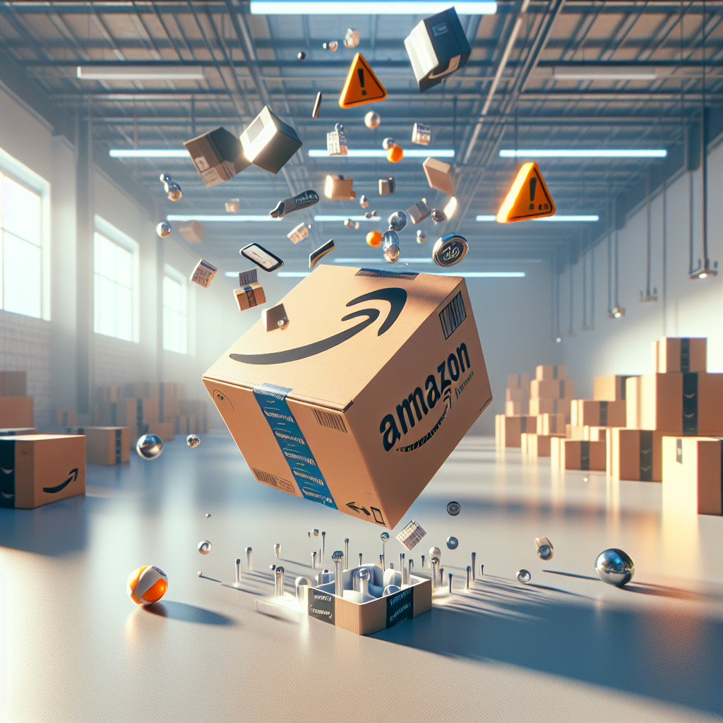 Análisis del Colapso de las Acciones de Amazon y Su Crecimiento E-commerce - Marketplace Insights - Imagen generada por IA